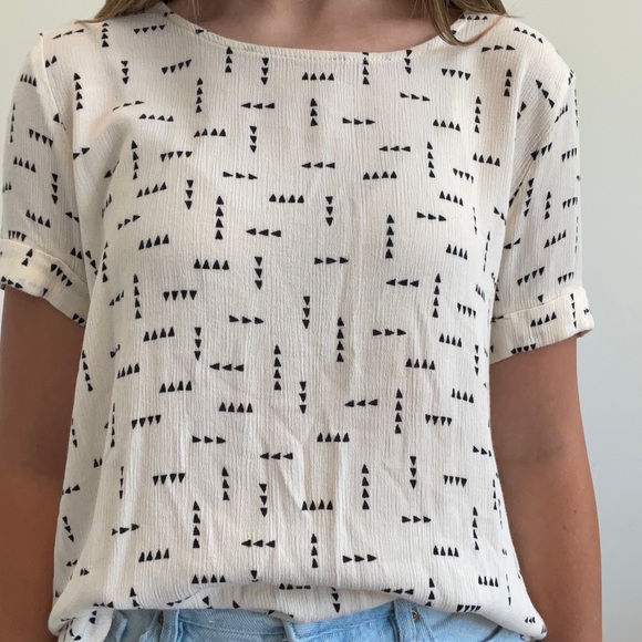 WHITE PRINTED TEE FROM BOHME - Picture 2 of 8